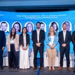 viceministro Gaddis Corporán Segura, el panel contó con la participación de Fernando Zuñiga (MPC Energy Solutions), Romina Esparza Almaraz (Black and Veatch), María Esparza (Aggreko), Ignacio Mesalles (JA Solar